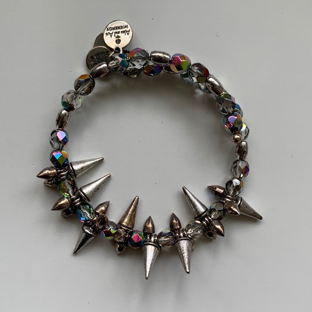 Alex & Ani Spike Bracelet, Silver